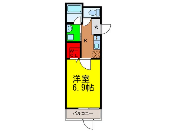 ＡＬＥＧＲＩＡ枚方公園の物件間取画像